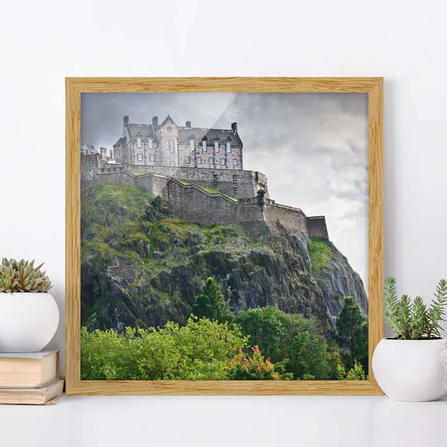 Moderne Bilder mit Rahmen Edinburgh Castle