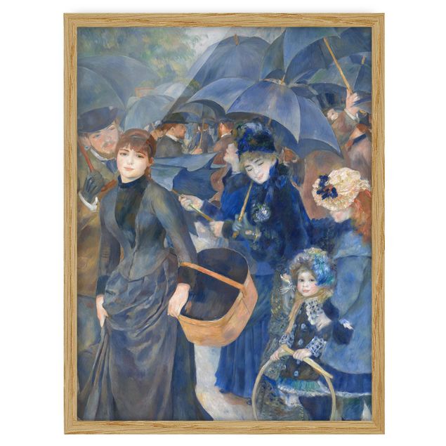 Renoir Gemälde Auguste Renoir - Die Regenschirme