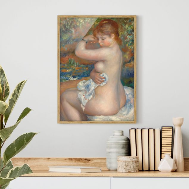 Kunstdrucke mit Rahmen Auguste Renoir - Badende