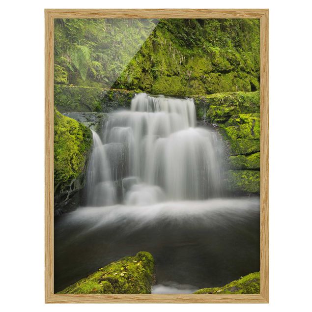 schöne Bilder Lower McLean Falls in Neuseeland