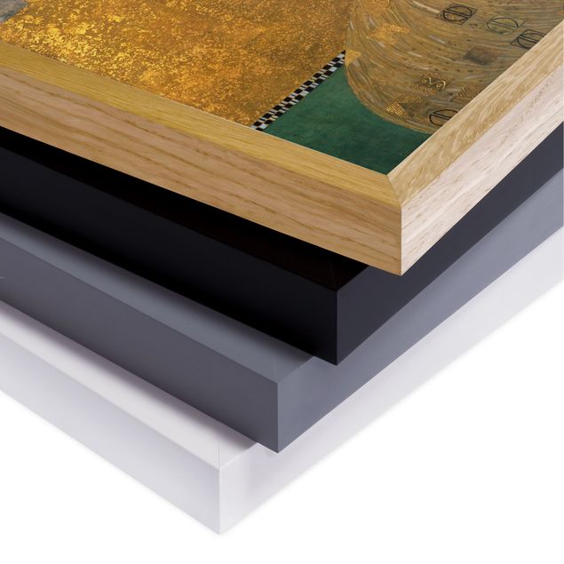 Bild mit Rahmen - Gustav Klimt - Adele Bloch-Bauer I - Quadrat 1:1