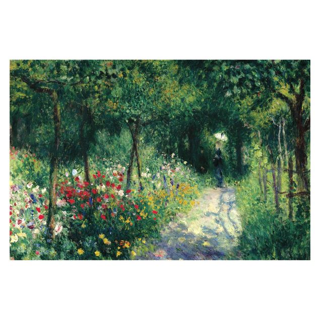 Fototapete selbstklebend Auguste Renoir - Frauen im Garten