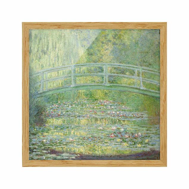 Wandbilder Claude Monet - Japanische Brücke