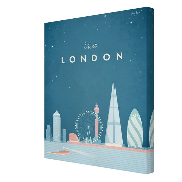 Leinwandbilder Reiseposter - London