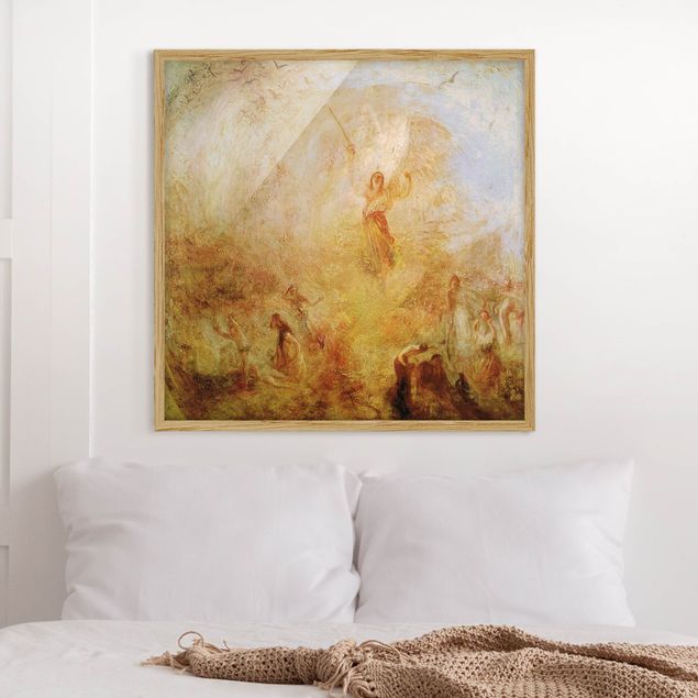 Moderne Bilder mit Rahmen William Turner - Engel vor Sonne