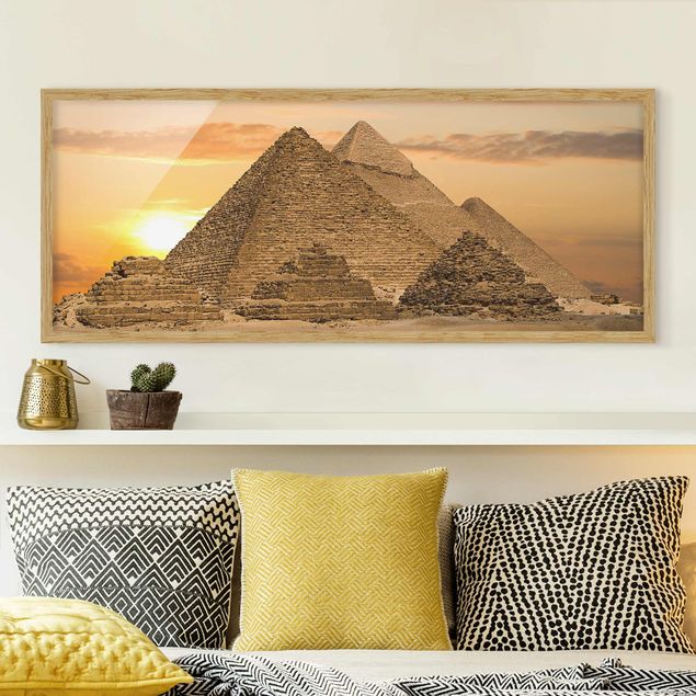 Moderne Bilder mit Rahmen Dream of Egypt