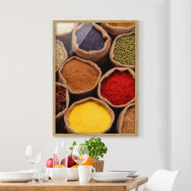 schöne Bilder Colourful Spices