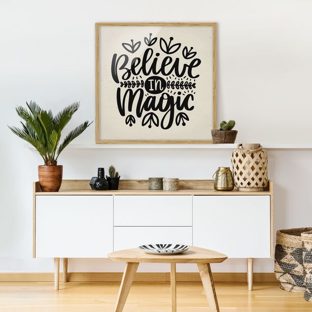 Wandbilder Believe in Magic