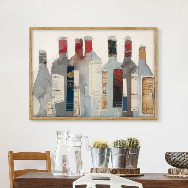 Moderne Bilder mit Rahmen Wein & Spirituosen I
