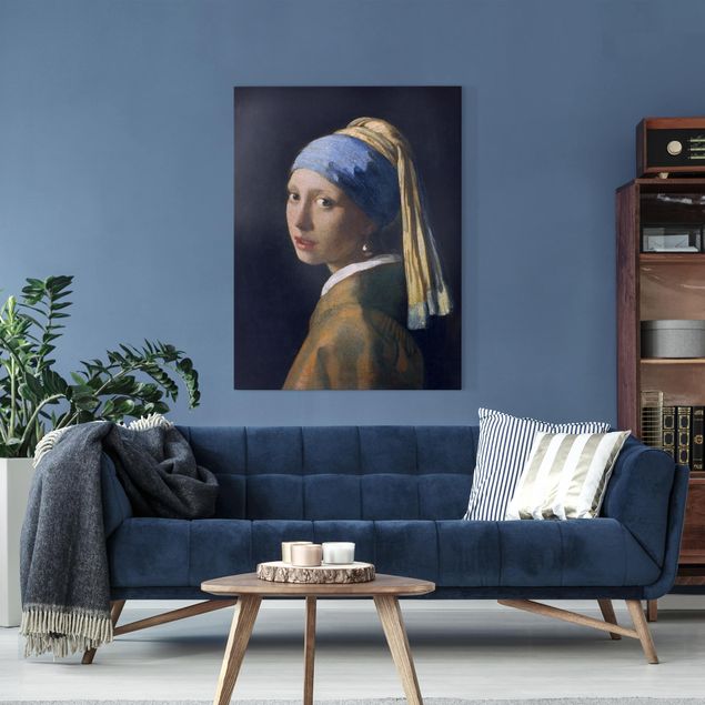 Leinwandbilder kaufen Jan Vermeer van Delft - Das Mädchen mit dem Perlenohrgehänge