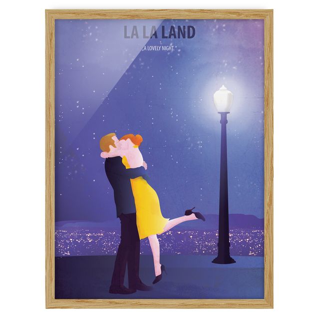 Bilder mit Rahmen Filmposter La La Land II
