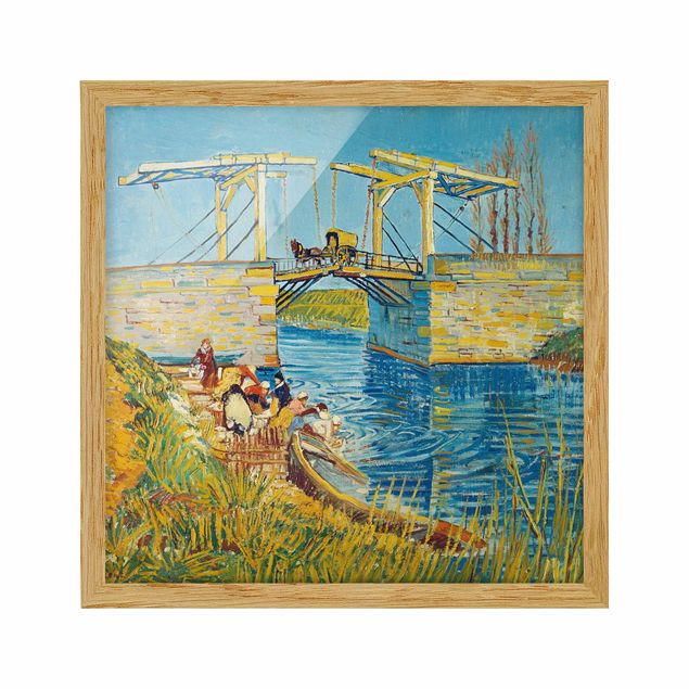 Vincent van Gogh Bilder Vincent van Gogh - Zugbrücke in Arles