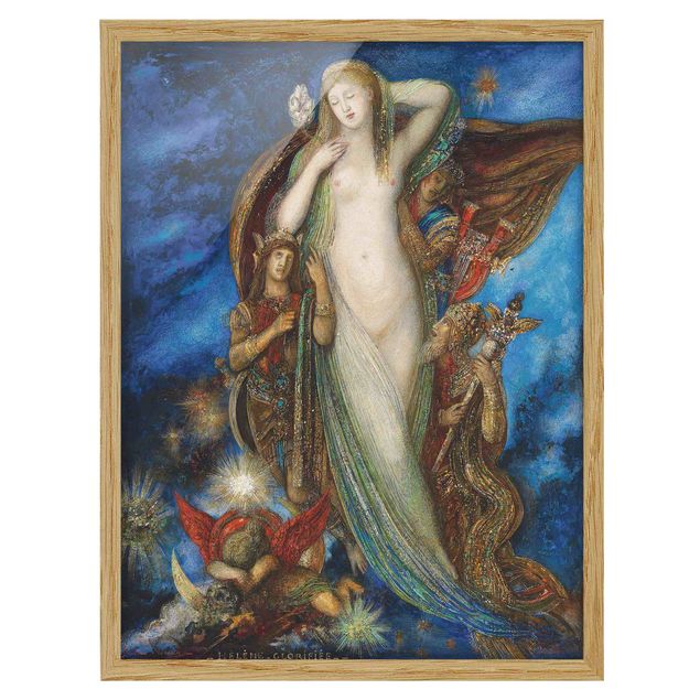 Bilder mit Rahmen Gustave Moreau - Verherrlichung Helenas