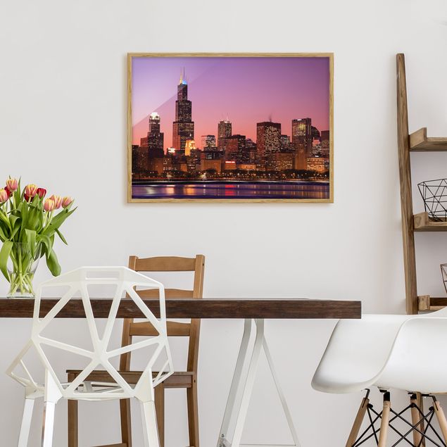 schöne Bilder Chicago Skyline