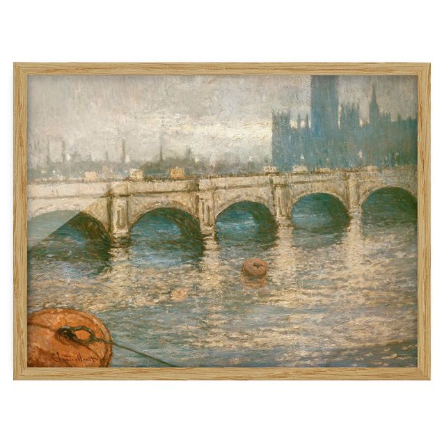 Monet Bilder Claude Monet - Themsebrücke
