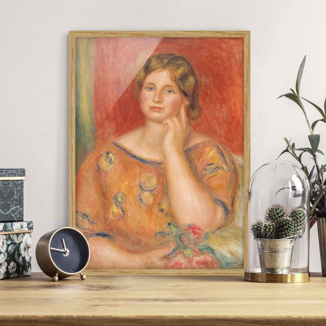 Kunstdrucke mit Rahmen Auguste Renoir - Frau Osthaus