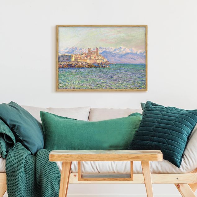 Natur Bilder mit Rahmen Claude Monet - Antibes-Le Fort