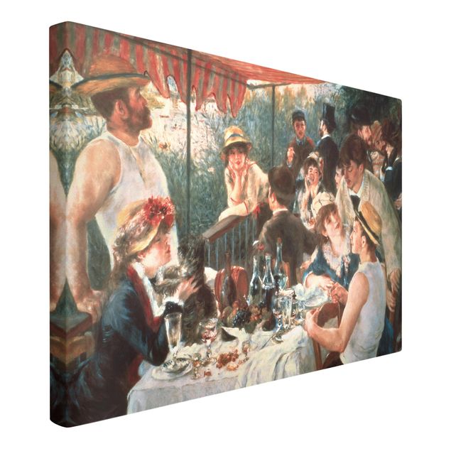 Leinwandbild - Auguste Renoir - Das Frühstück der Ruderer - Querformat 2:3
