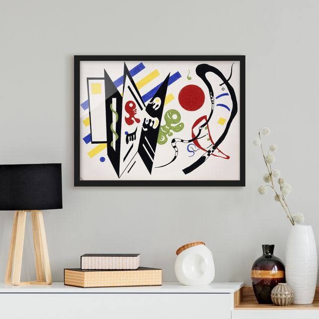 Kunstdrucke mit Rahmen Wassily Kandinsky - Reciproque