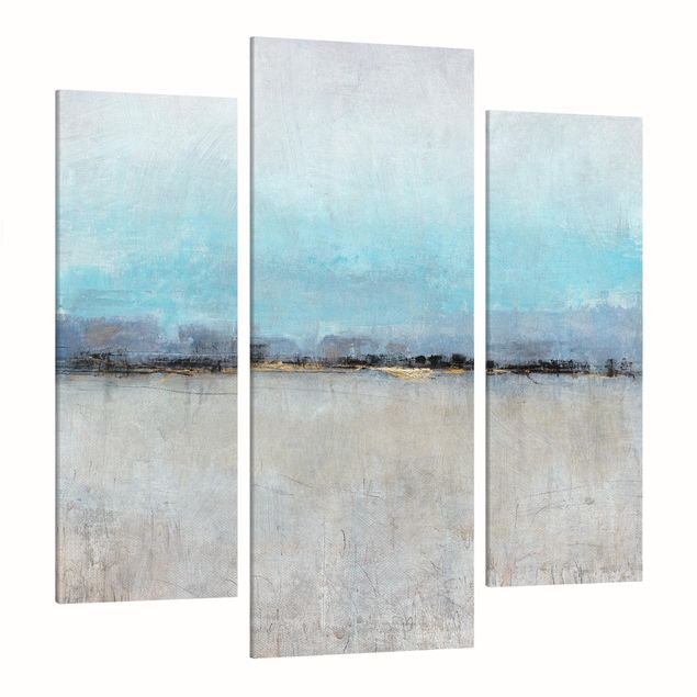 Leinwandbild 3-teilig - Grenzenlose Weite I - Galerie Triptychon