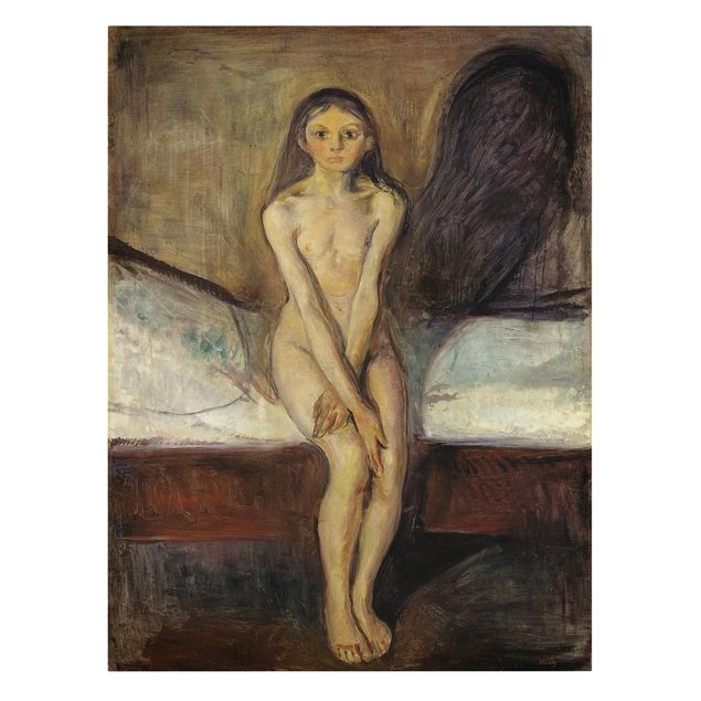schöne Leinwandbilder Edvard Munch - Pubertät