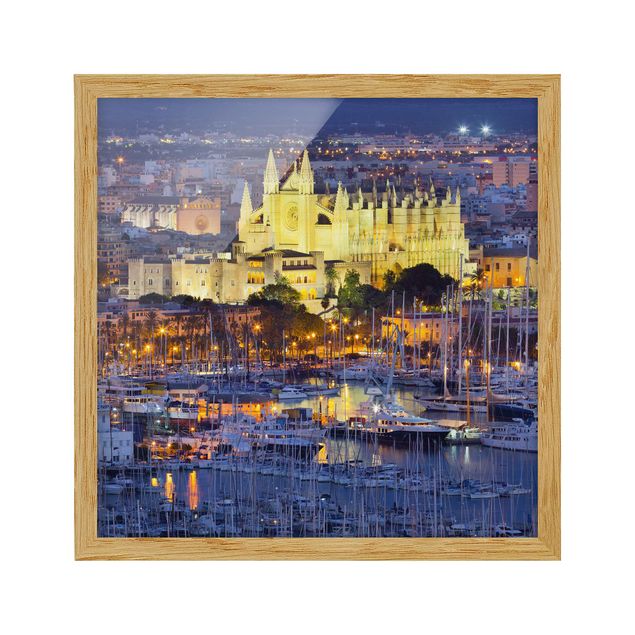 Rainer Mirau Palma de Mallorca City Skyline und Hafen