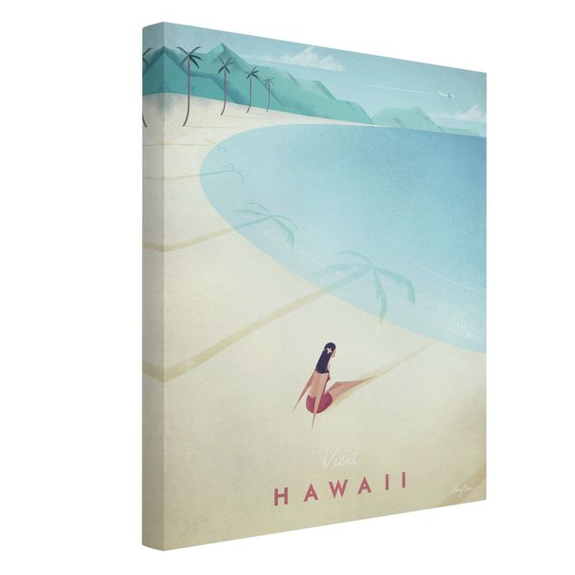 Henry Rivers Poster Reiseposter - Hawaii
