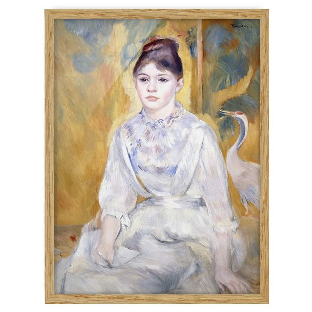 Renoir Bilder Auguste Renoir - Junges Mädchen mit Schwan