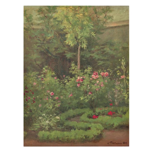 Bilder Camille Pissarro - Ein Rosengarten