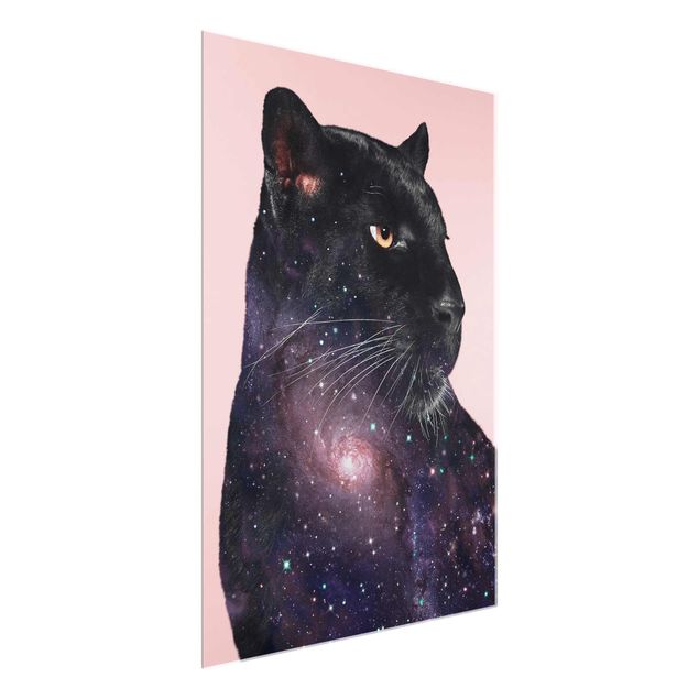 Jonas Loose Prints Panther mit Galaxie