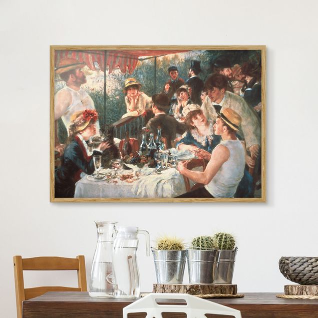 Impressionistische Bilder Auguste Renoir - Das Frühstück der Ruderer