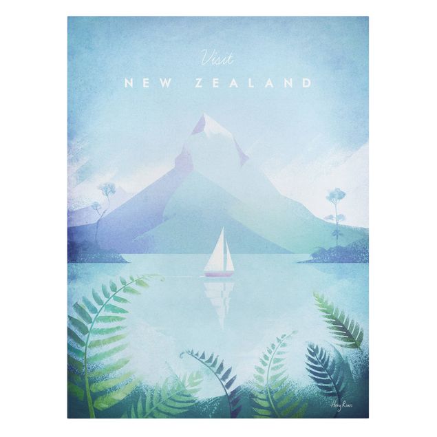 Wandbilder Reiseposter - Neuseeland
