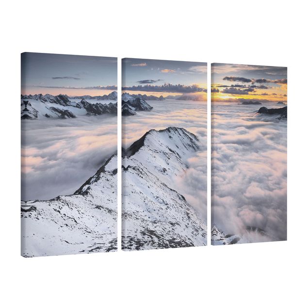 Rainer Mirau Bilder Blick über Wolken und Berge