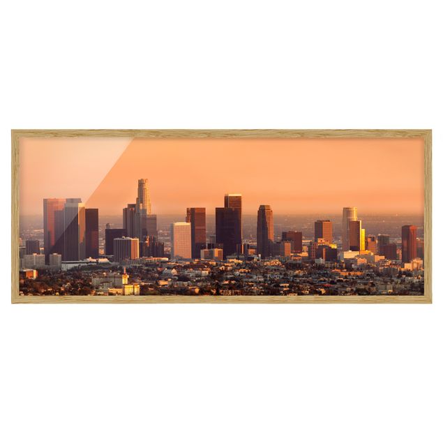 Bilder mit Rahmen Skyline of Los Angeles