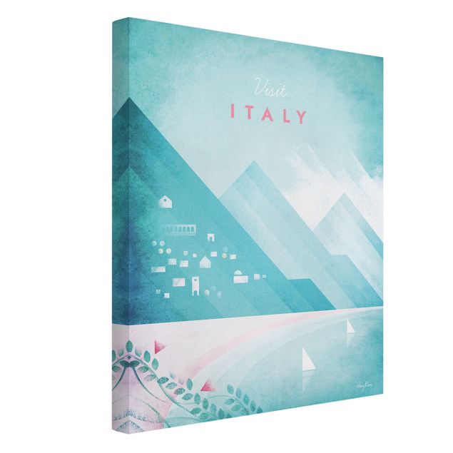 Henry Rivers Poster Reiseposter - Italien
