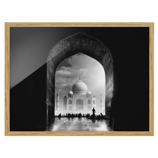 gerahmte Bilder Das Tor zum Taj Mahal