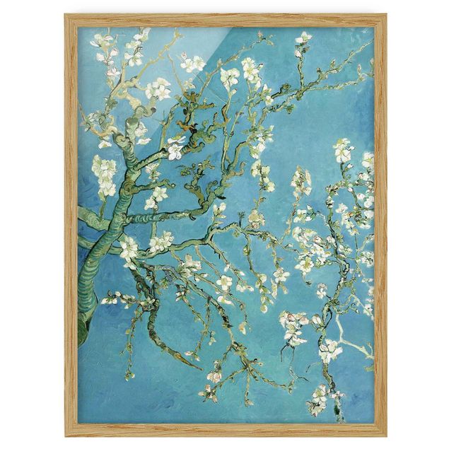 Blumen Bilder mit Rahmen Vincent van Gogh - Mandelblüte