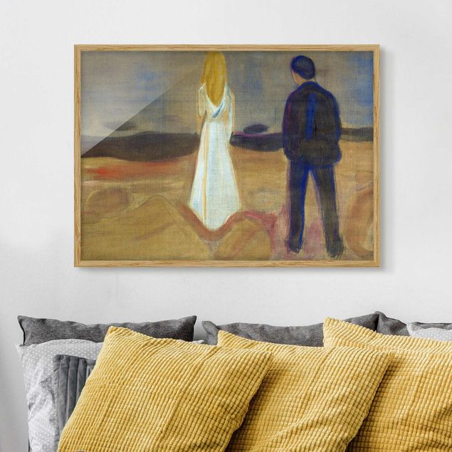 Bilder Expressionismus Edvard Munch - Zwei Menschen