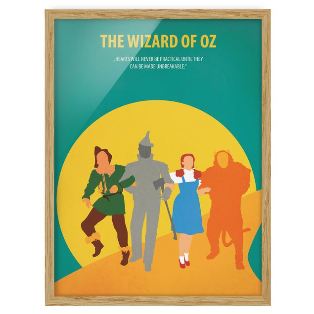 Wandbilder Filmposter The Wizard of Oz