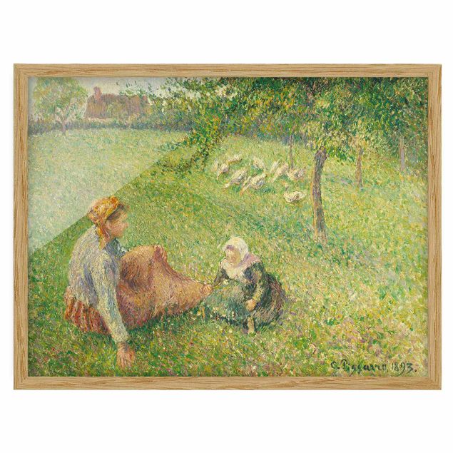 Pissarro Bilder Camille Pissarro - Gänsehirtin