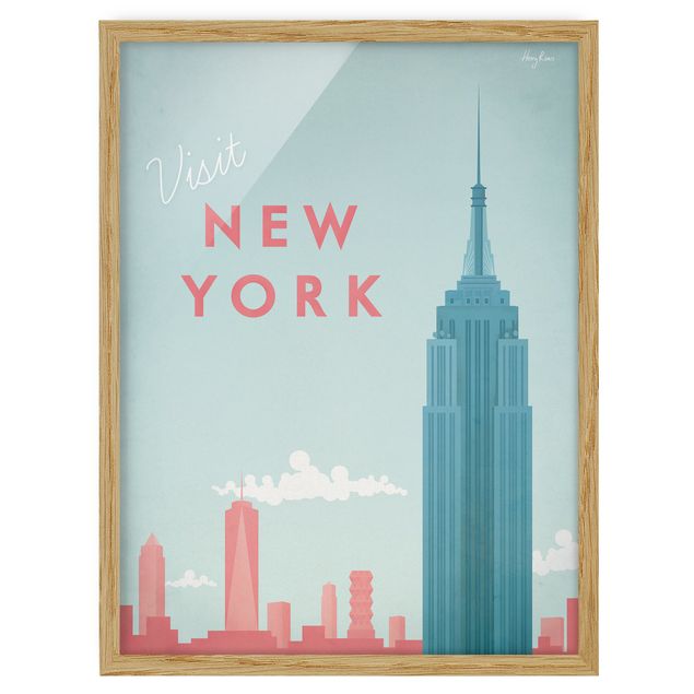 Henry Rivers Prints Reiseposter - New York