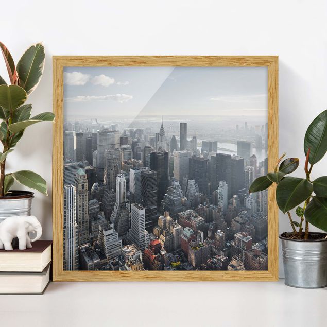 Moderne Bilder mit Rahmen Upper Manhattan New York City