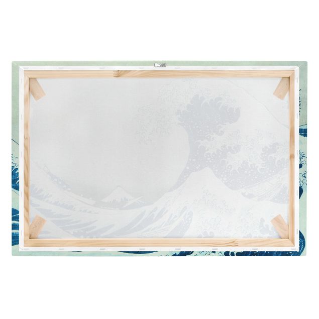 Leinwandbild - Katsushika Hokusai - Die grosse Welle von Kanagawa - Querformat 2:3