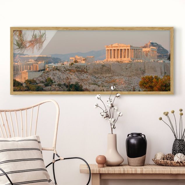 Moderne Bilder mit Rahmen Akropolis