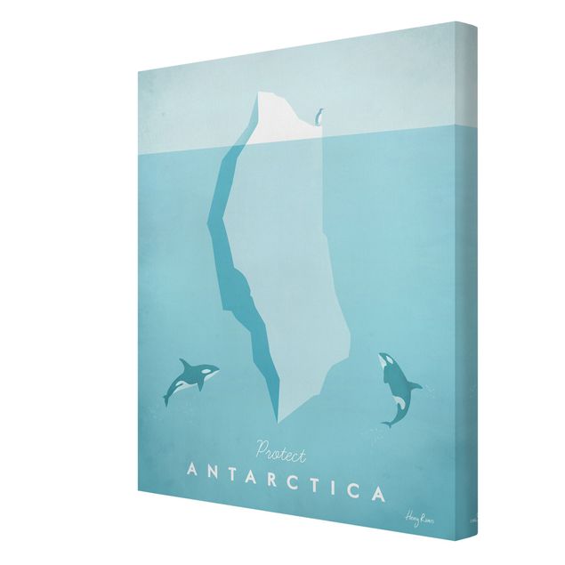 Leinwandbilder Reiseposter - Antarktis
