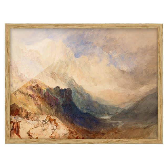 William Turner Gemälde William Turner - Aostatal