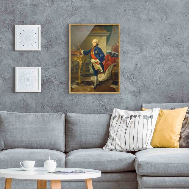 Moderne Bilder mit Rahmen Anton Raphael Mengs - Ferdinand IV