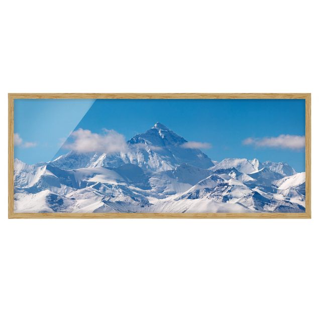 Wandbilder mit Rahmen Mount Everest