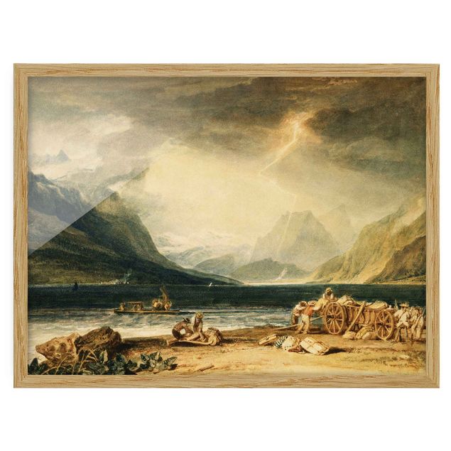 William Turner Gemälde William Turner - Thunersee