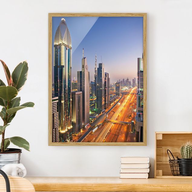 Moderne Bilder mit Rahmen Dubai